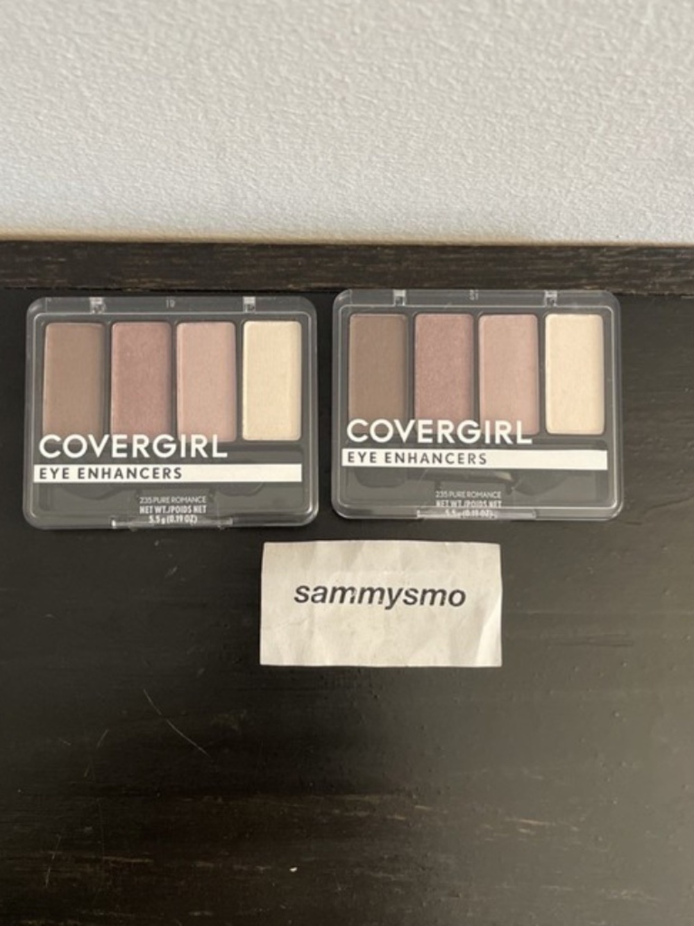 Covergirl Eye Enhancers Quad Eyeshadow #235 Pure Romance, Old Formula, Sealed x2